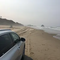 Autofahren am Strand
