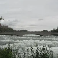 Niagarafall: Wasser vorher