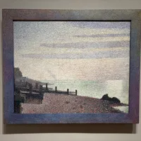 Im MoMA: Georges-Pierre Seurat: Grandcamp, Evening (1885)