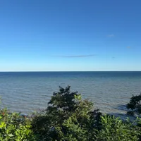 Der Eriesee von unserer Unterkunft aus gesehen